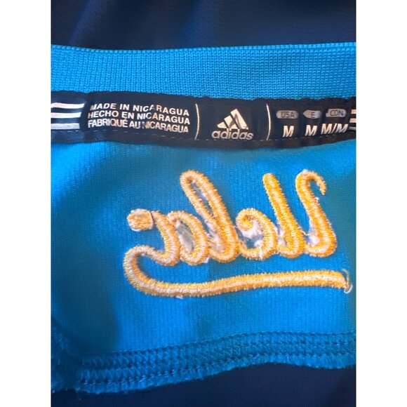 Adidas UCLA #3  Jersey Size M Blue/Gold 100% Polyester Unisex - Picture 6 of 6